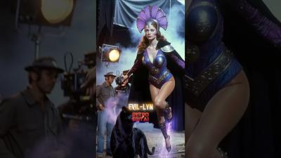EvilLyn Behind the Camera  Retro Cinema  HeMan Shadow Fantasy