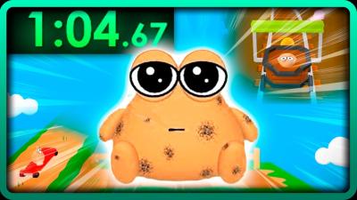 Fiz uma Speedrun de POU 3D e quase surtei.