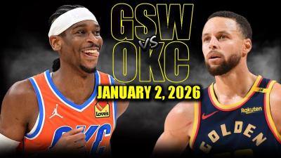 Golden State Warriors vs Oklahoma City Thunder Full Game Highlights  January 2 2026  NBA Season