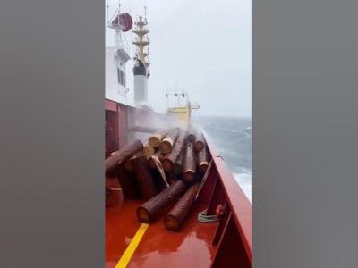 Heavy storm raging with massive waves watch survival tactics storm ocean waves