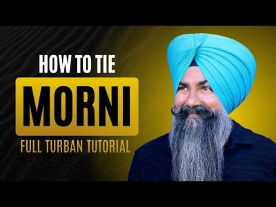 How to Tie Morni Style Pagri  Full Turban Tutorial Step by Step
