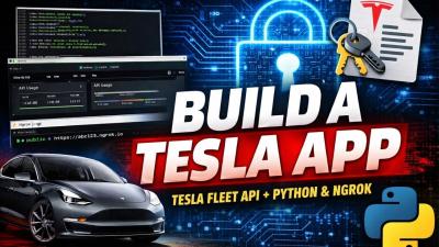 How to use the Tesla Fleet API Tutorial  Build Your Own Tesla App with Python  ngrok
