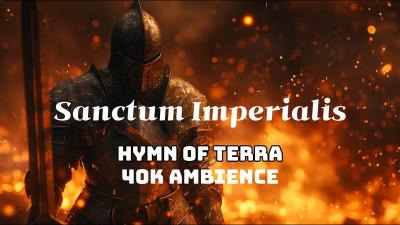 HYMN of TERRA  1 Hour of Dark Cathedral Ambience  WARHAMMER 40K