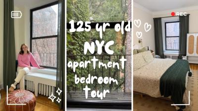 I Live in a 125yearold NYC Apartment...This Is My Bedroom