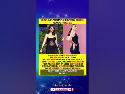 ITS MY BODY TYPE  A STRONG STAND AGAINST BODY SHAMINGtrendingshorts bollywood shortsfeed reel