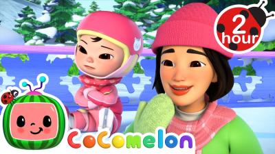 Keep Trying Cece Ice Skating Song   2 HOURS  CoComelon Kids Songs  Nursery Rhymes