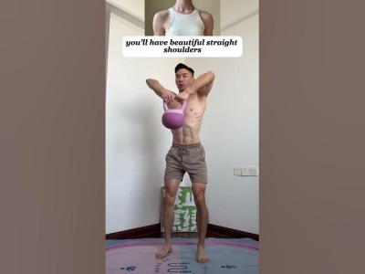 KneeFriendly Kettlebell RoutineBeginnerFriendly FullBody Workout exercise abssports