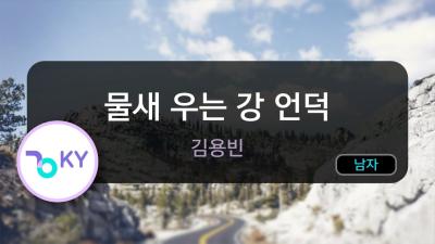 물새 우는 강 언덕  김용빈 KY.50790  KY KARAOKE