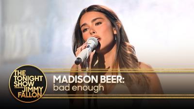 Madison Beer bad enough  The Tonight Show Starring Jimmy Fallon