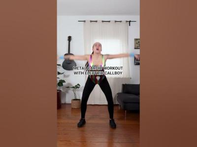Metal cardio workout with ElectricCallboy metalworkout cardio fitness homeworkout