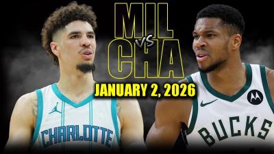 Milwaukee Bucks vs Charlotte Hornets Full Game Highlights  January 2 2026  NBA Season