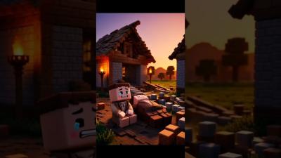 Minecraft Baby Villager Revenge MinecraftShorts MinecraftGameplay MinecraftStory