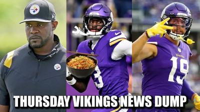 Minnesota Vikings News Dump 1.15.2026  Flores Steelers Interview Noodles Addison Thielen Retire