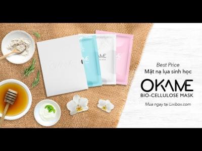 Mặt nạ Okame Bio Cellulose  Công nghệ mặt nạ lụa sinh học cao cấp nhất hiện nay