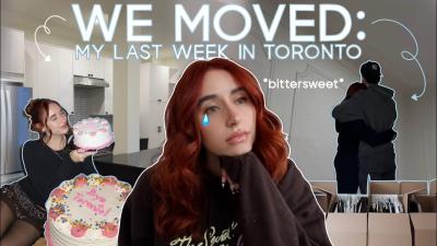 my last week in toronto moving series ep.1  packing up saying goodbye  empty apartment tour 