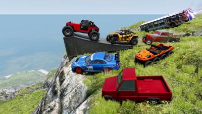 Racing Random Cars Down a Mountain