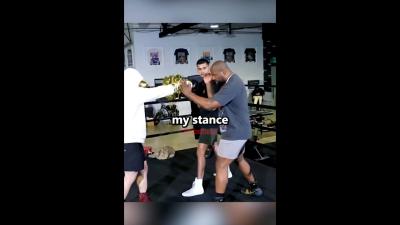 Rampage Jacksons Chin Defense Training Technique