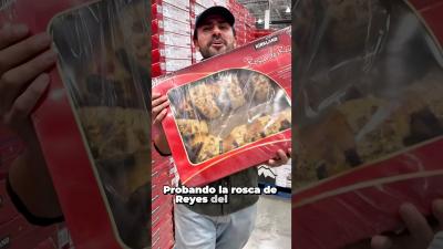 Rosca de reyes del Costco famosa short shorts food foodie roscadereyes costco cdmx bread