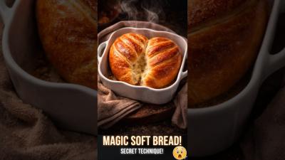 Secret Soft Bread Technique Easy  Incredible breadmaking baking homemadebread