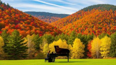 Serene Autumn Ambience Relaxing Music for Nervous System Restoration  Calmness