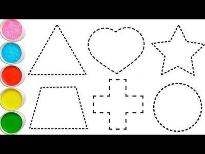 Shapes Song For Kids Learn 2d Shapes Colors For Toddlers  Preschool Learning