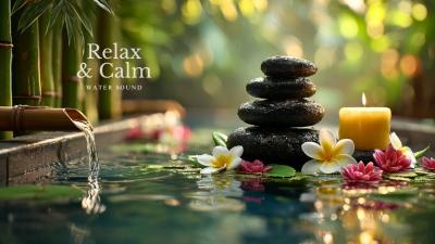 Sleep Music with Water Sounds Spa Music Insomnia Cure Relaxation Music