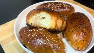 Soft  Buttery Turkish Poğaça  Perfect TeaTime Bread