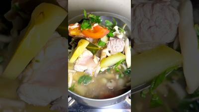 Sour pineapple soup cooking food soup shortvideo cookingideas delicious recipe