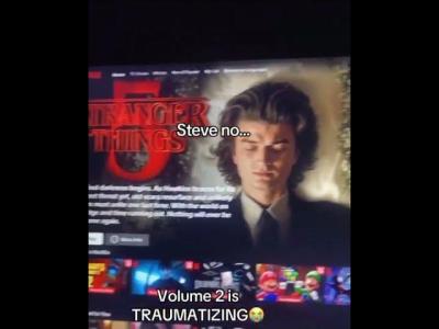 SPOILER ALERT Steve is death scenes so sad strangerthings5 strangerthings vol2 viral