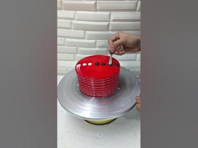 Strawberry cake Design viral cake cakedecoration trend video