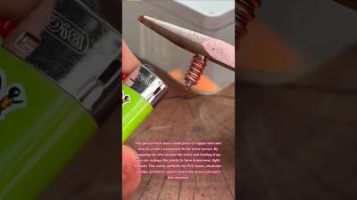 Stripped Screw Hole Try This Heated Wire Hack  DIY LifeHacks tips tricks how pvc plastic