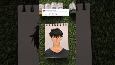 Sung jin woo Easy painting tutorial shorts youtubeshorts