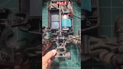 Supersonic RC car gear change repair part 8 shorts