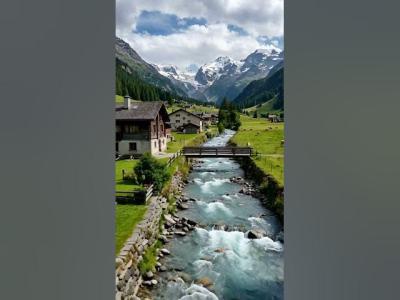Switzerland Like Never Before Ultra Realistic Mountain Village Life  4K Short Documentary