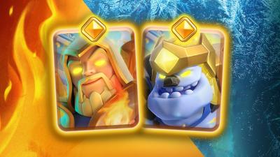 TV ROYALE  New Heroes Wizard  Ice Golem