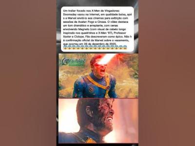 Vingadores Doomsday  vazou o trailer dos XMen