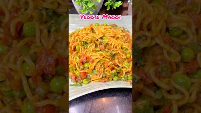 Viral veggie Maggi Recipe ytshorts youtubeshorts shots cooking recipe viral maggi reel
