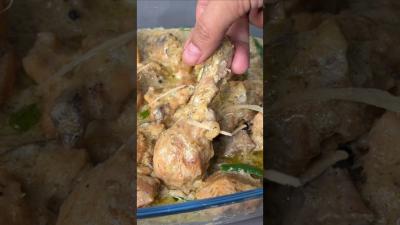 White Chicken Korma Recipe shorts ytshorts korma chickenrecipe