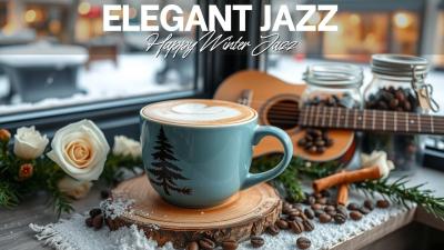 Winter Chill Jazz Music  Cozy Coffee Shop Jazz Ambience for Study Work  Deep Relaxation