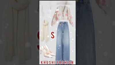 winter outfit trending fashion viral shorts reelitfeelit reels clothing dress lahga