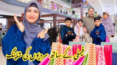 Winter Shopping with Family  New Year Family Vlog  Happy Punjabi Family