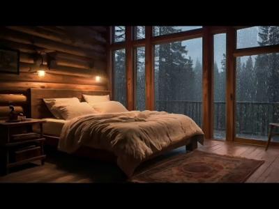 Calming Sleep Music  Insomnia  Stress Relief  Peaceful Piano with Rain Sounds Meditation Music