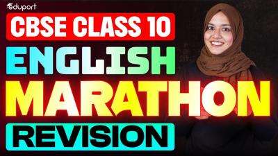 CBSE Class 10  English Marathon  Revision  Eduport