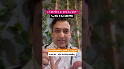 Checking Blood Sugar  Avoid 5 mistakes diabetes english sugar blood health