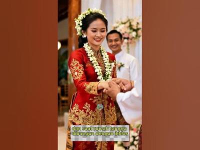 Cinta gadis ini tak pandang bulu wedding pengantinviral