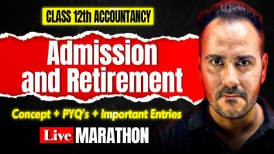 Class 12th Accountancy Final Revision Marathon  Concept PYQs  Important Entries  Ushank Sir