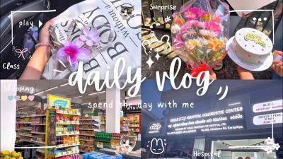 Cozy Daily Vlog  Surprise Birthday Party Classes Shopping Dental Clinic  
