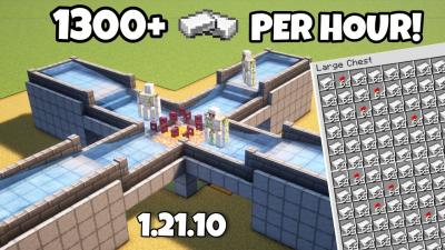 Easy Iron Farm Tutorial  Minecraft 1.21.10 Java Edition