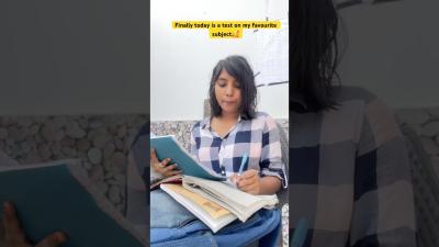 finally today is a test on my favourite subject minivlog dailyvlog vlog school schoollife