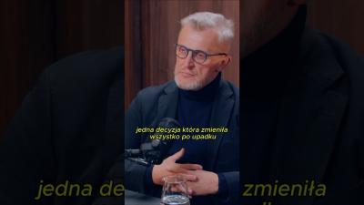 Fryderyk Karzełek w moim podcaście Gdy nikt nie patrzy  słuchając siebie słyszymy innych